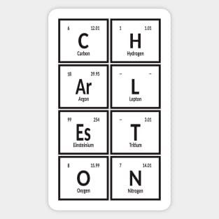 Charleston City | Periodic Table of Elements Sticker